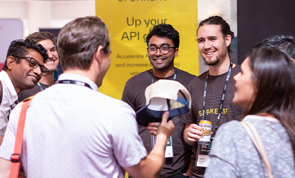 Speakeasy booth at fintech_devcon