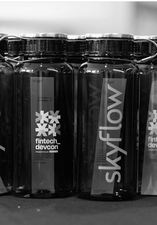 Skyflow water bottles