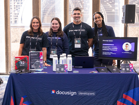 Rits team at fintech_devcon conference