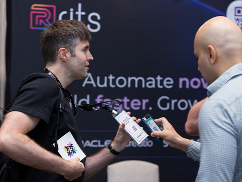 Rits team at fintech_devcon conference