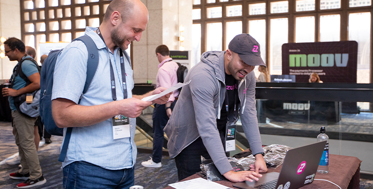Zuplo team at fintech_devcon conference